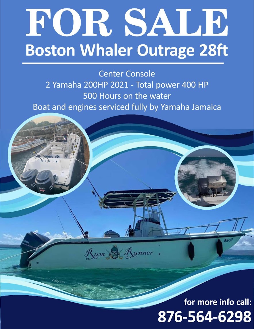 Boston Whaler Outrage 28ft Rum Runner — For Sale