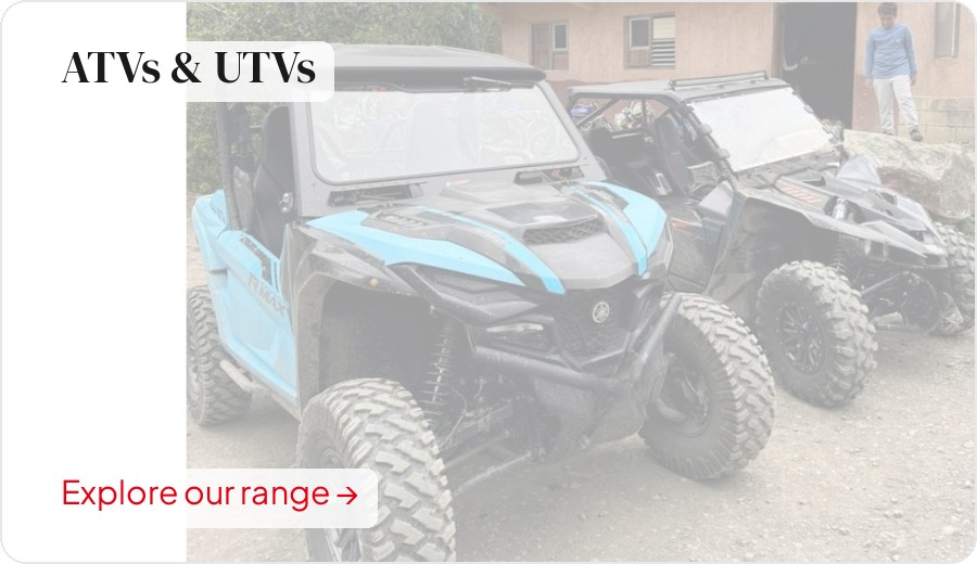 ATVs & UTVs — Explore our range